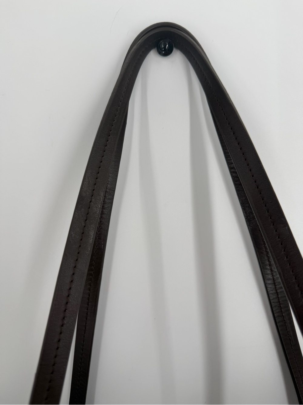 St. Agni Large Connolo Leather Cylinder Shoulder Bag In Coffee Brown - Picture 6 of 10